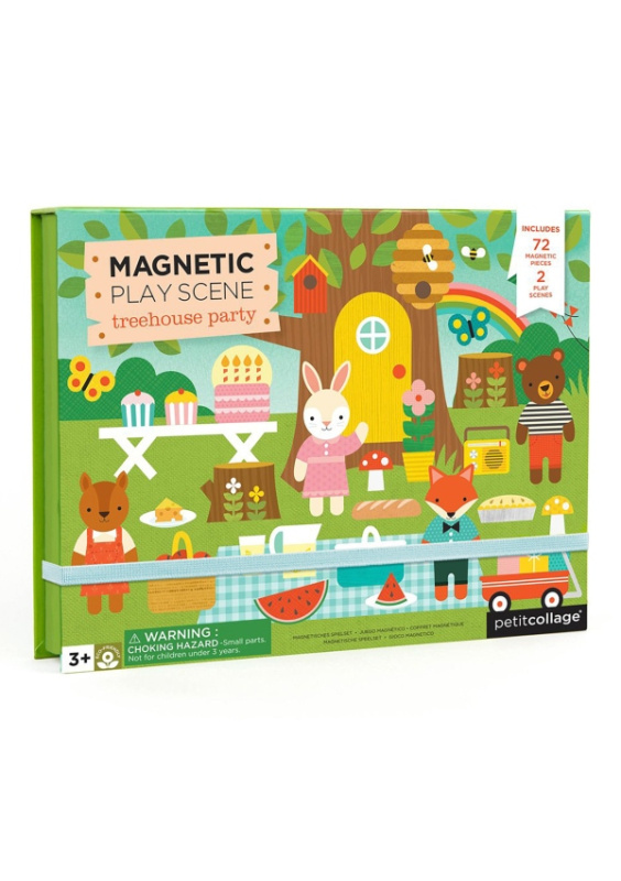 Petitcollage magnetické divadlo zvířátkový dům