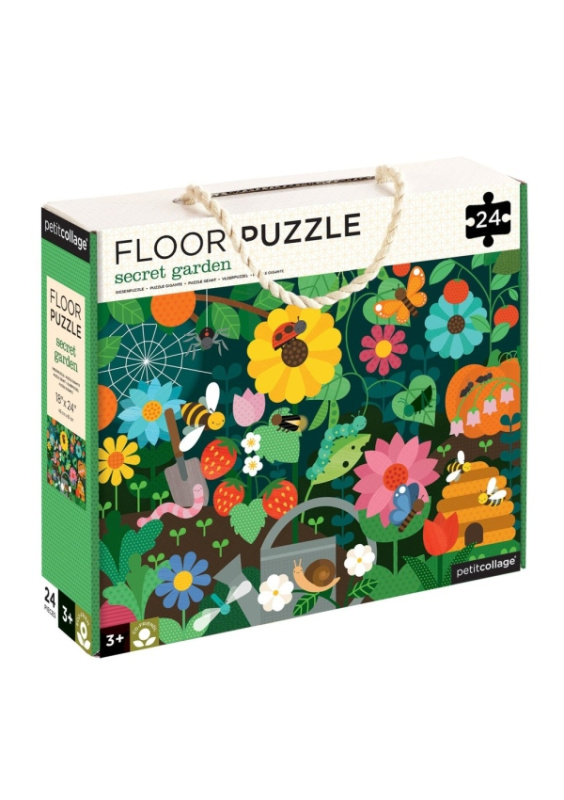 Petitcollage Podlahové puzzle tajemná zahrada