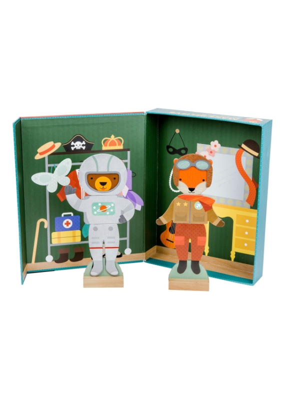 Petit Collage Magnetické puzzle zvířátka