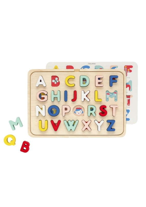 Petitcollage puzzle abeceda