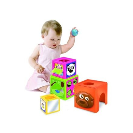 B-Kids Skládací kostky Busy Baby Stackers