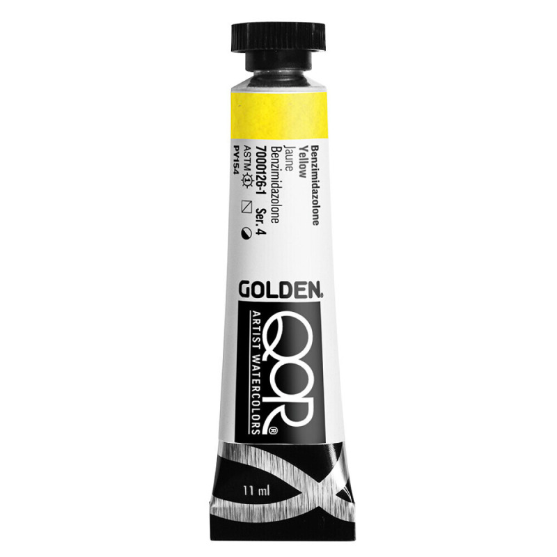 Akvarelová barva QoR 11ml – 126 Benzimidazolone Yellow