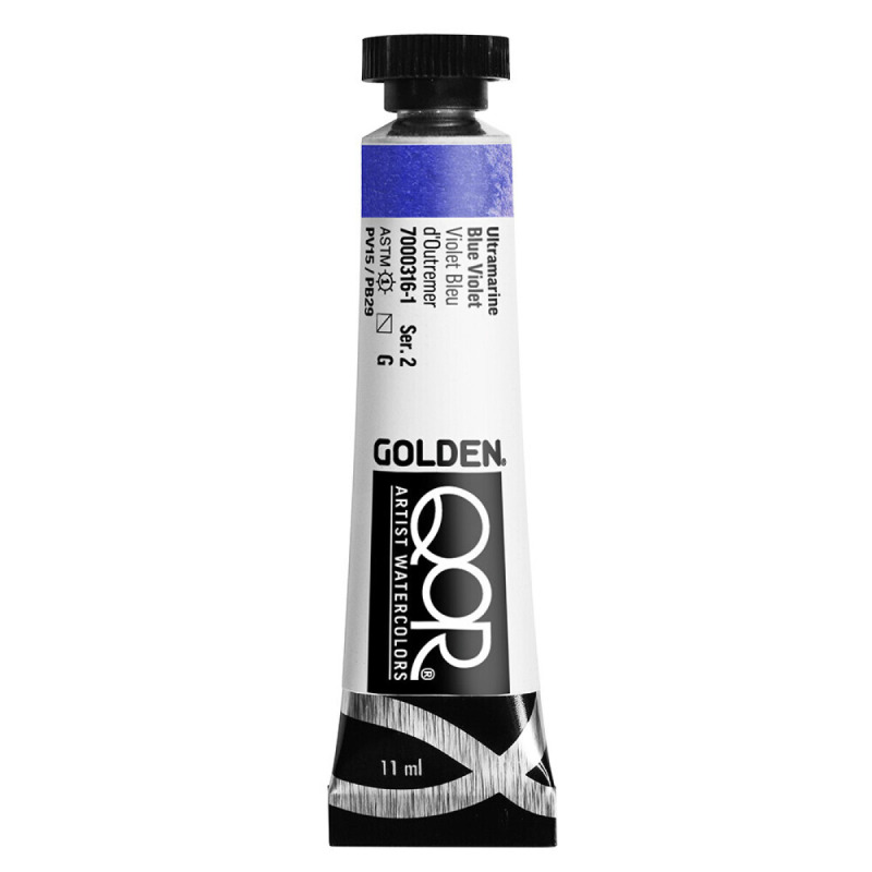 Akvarelová barva QoR 11ml – 316 Ultramarine Blue Violet