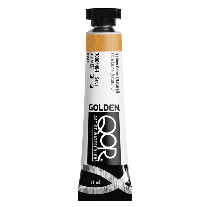 Akvarelová barva QoR 11ml – 440 Yellow Ochre (Natural)