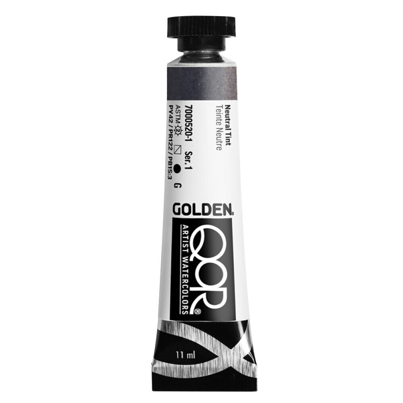 Akvarelová barva Golden QoR 11 ml - Neutral Tint 0520
