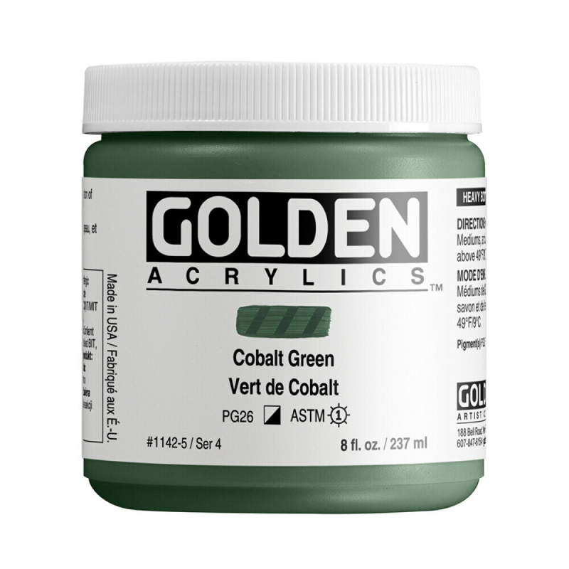 Akryl Golden HB 237ml – 1142 Cobalt Green