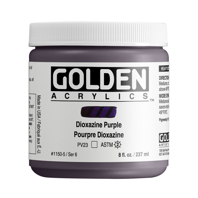 Akryl Golden HB 237ml – 1150 Dioxazine Purple