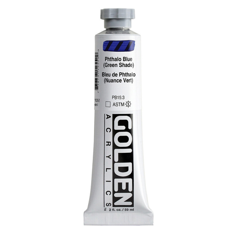 Akryl Golden HB 59ml – 1255 Phthalo Blue (Green Shade)