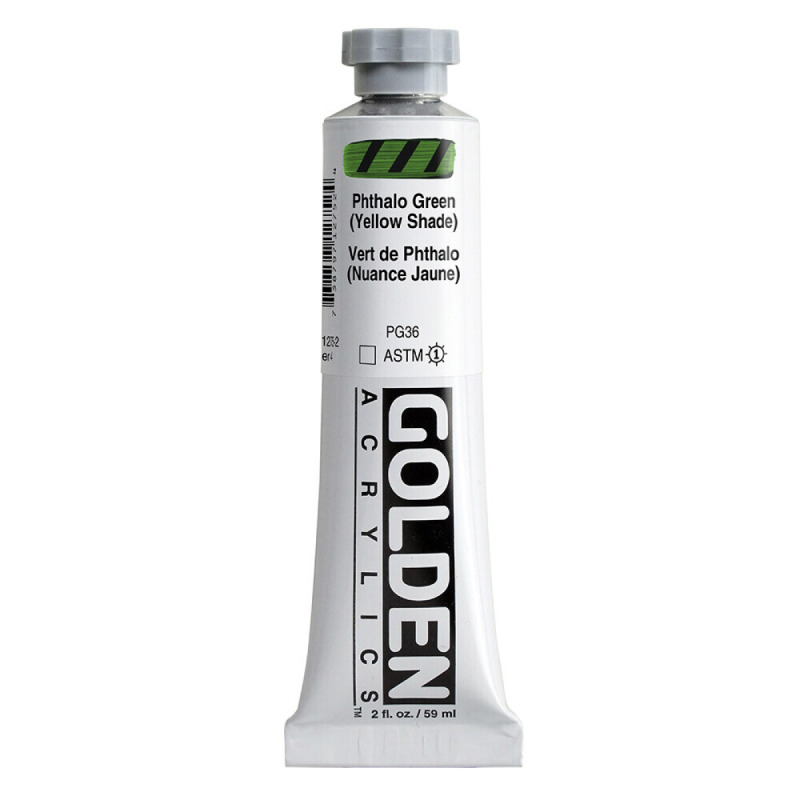 Akryl Golden HB 59ml – 1275 Phthalo Green (Yellow Shade)