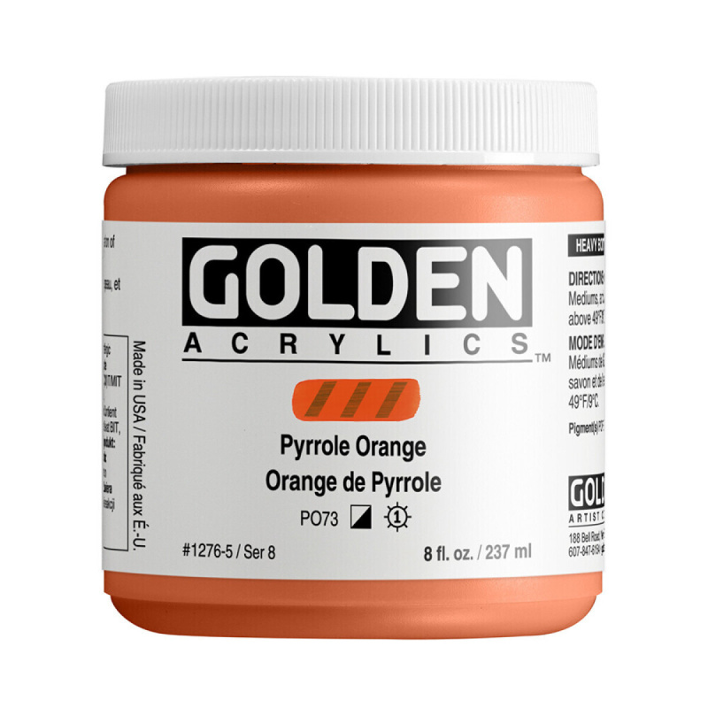 Akryl Golden HB 237ml – 1276 Pyrrole Orange