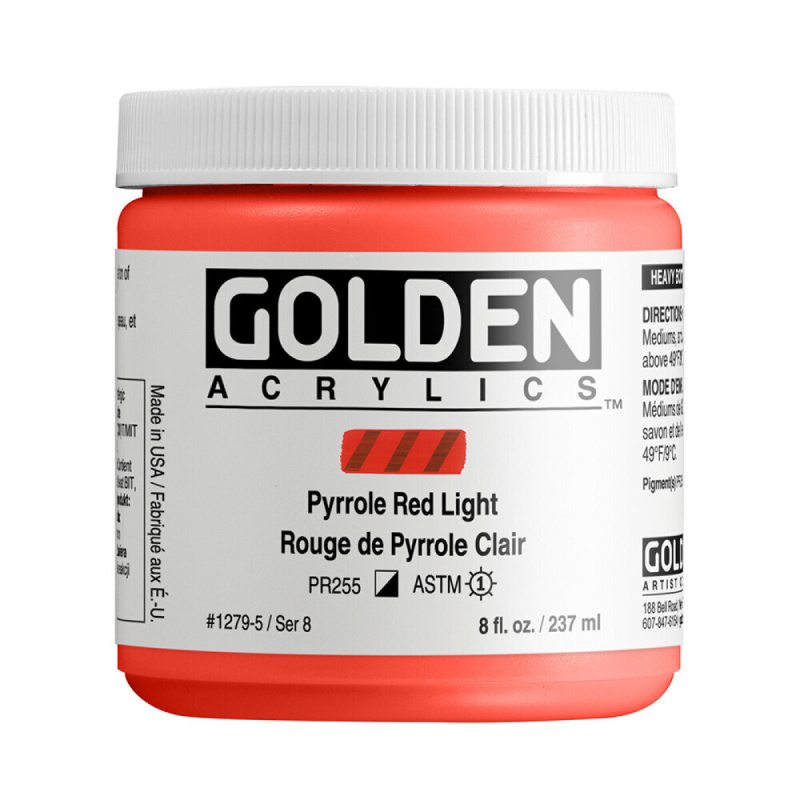 Akryl Golden HB 237ml – 1279 Pyrrole Red Light