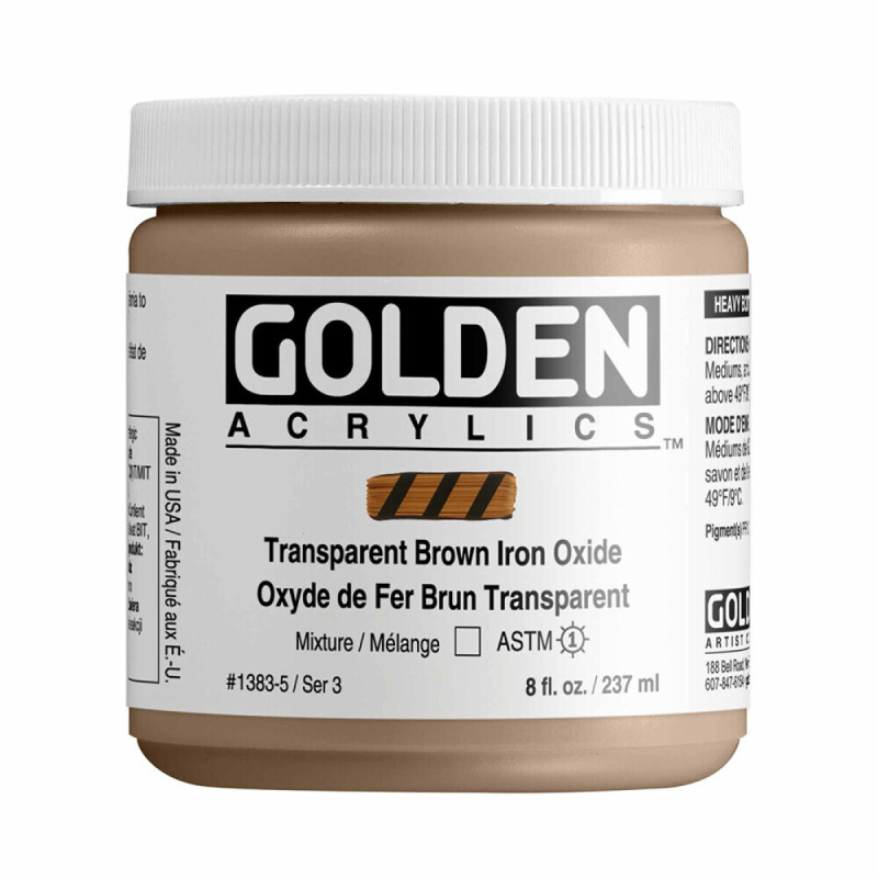 Akryl Golden HB 237ml – 1383 Transparent Brown Iron Oxide