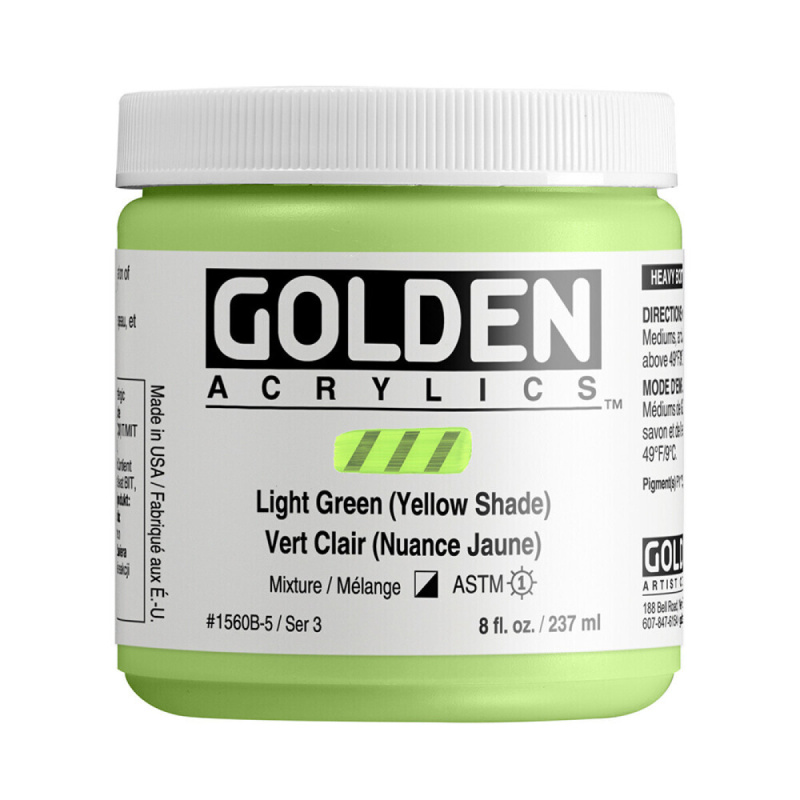 Akryl Golden HB 237ml – 1560 Light Green (Yellow Shade)