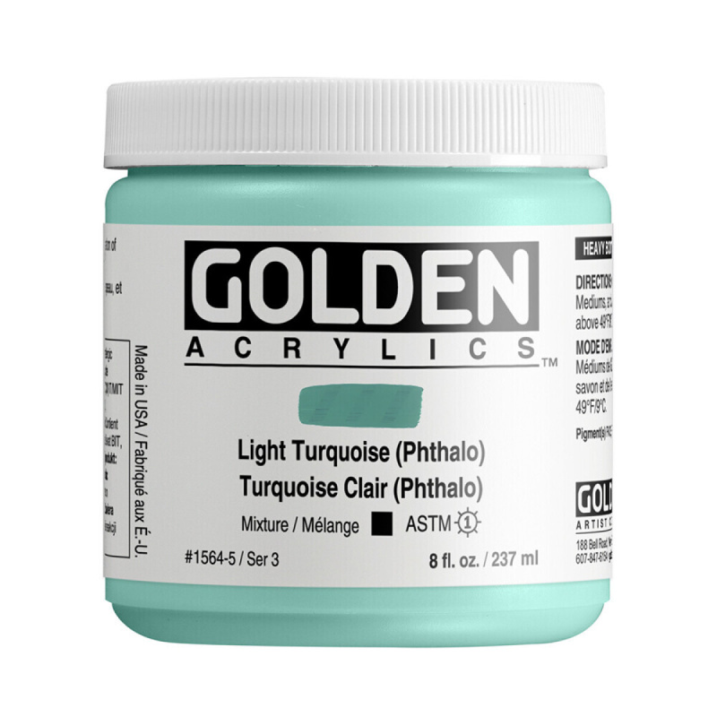 Akryl Golden HB 237ml – 1564 Light Turquois (Phthalo)