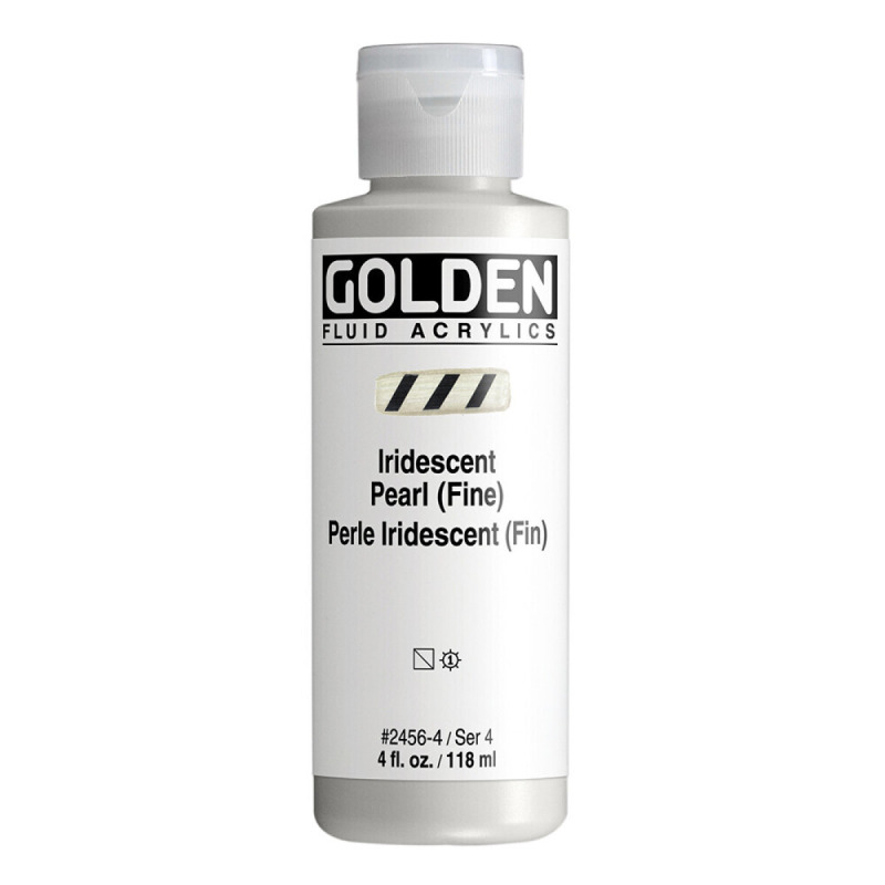 Akryl Golden Fluid 118ml – 2456 Iridescent Pearl (Fine)