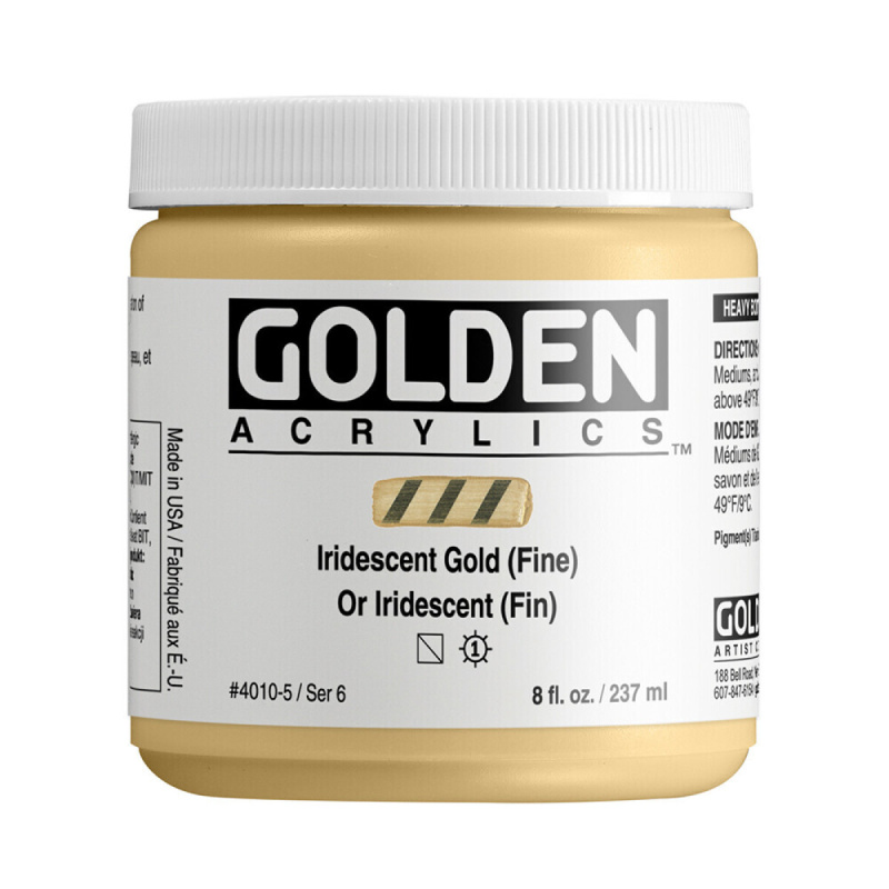 Akryl Golden HB 237ml – 4010 Iridescent Gold (Fine)