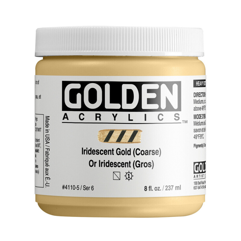 Akryl Golden HB 237ml – 4110 Iridescent Gold (Coarse)