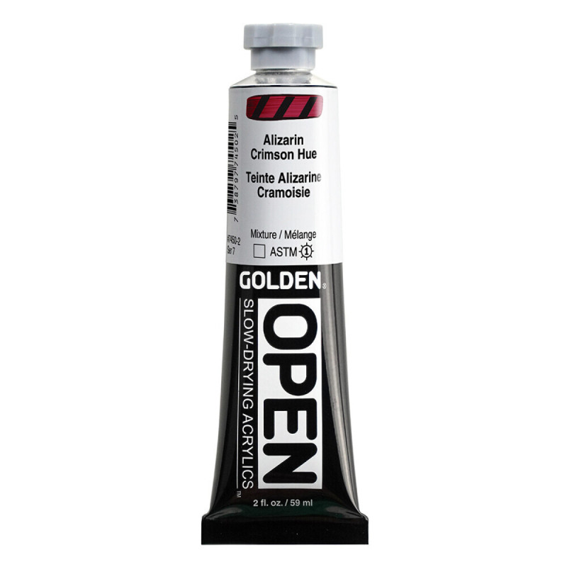 Akryl Golden Open 59ml – 7450 Alizarin Crimson Hue