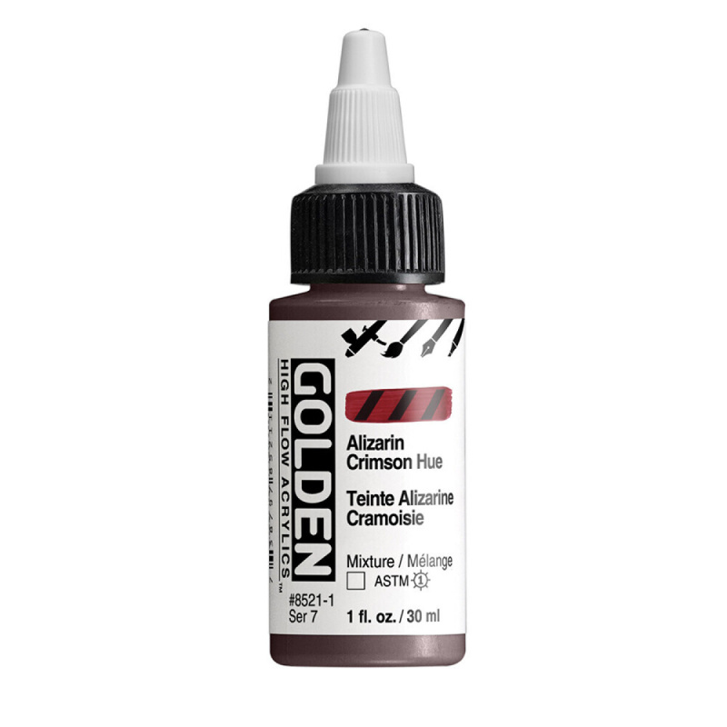 Akryl Golden High Flow 30ml – 8521 Alizarin Crimson Hue