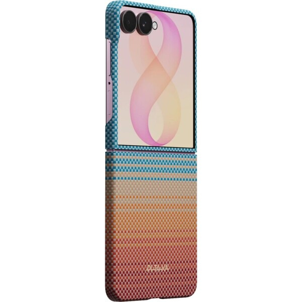 Pitaka Edge Case MagSafe kryt Samsung Galaxy Z Flip8 California Dream Sunset 2.0