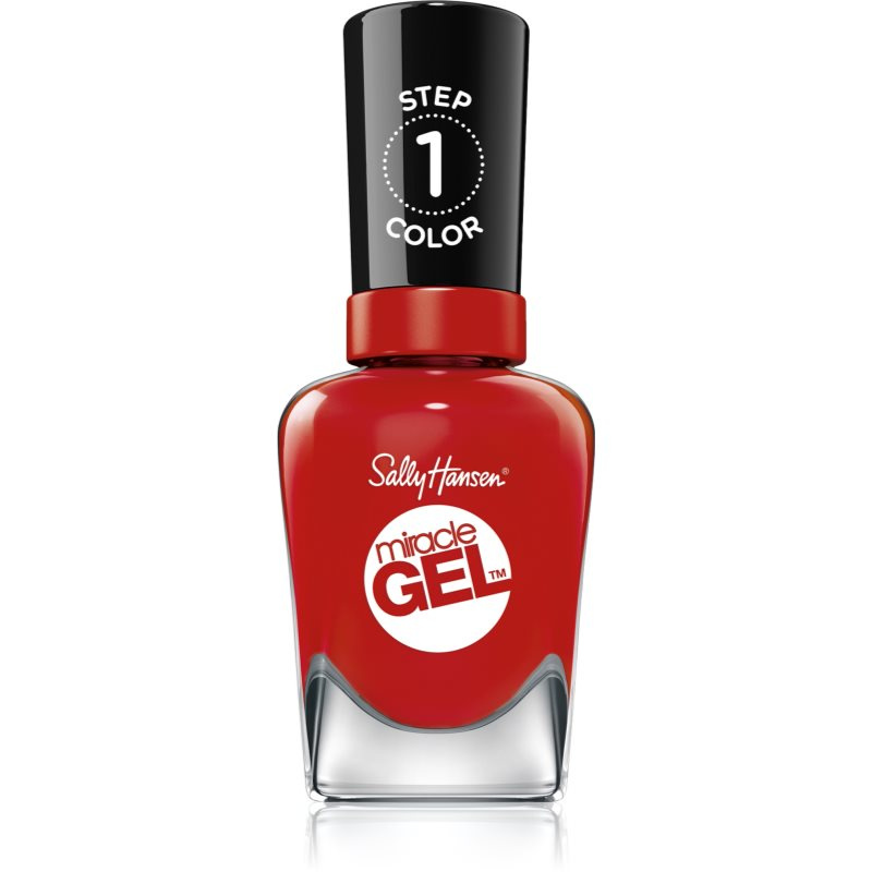 Sally Hansen Miracle Gel™ gelový lak na nehty bez užití UV/LED lampy odstín 402 Red Between The Lines 14.7 ml