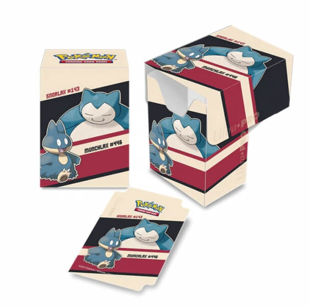 Pokémon: Deck Box krabička na 75 karet - Snorlax and Munchlax ADC Blackfire Entertainment s.r.o.