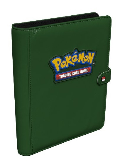 Pokémon up: premium green snap binder