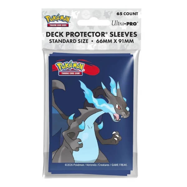 Pokémon UP: Mega Charizard X - DP obaly na karty 65 ks Multicolor