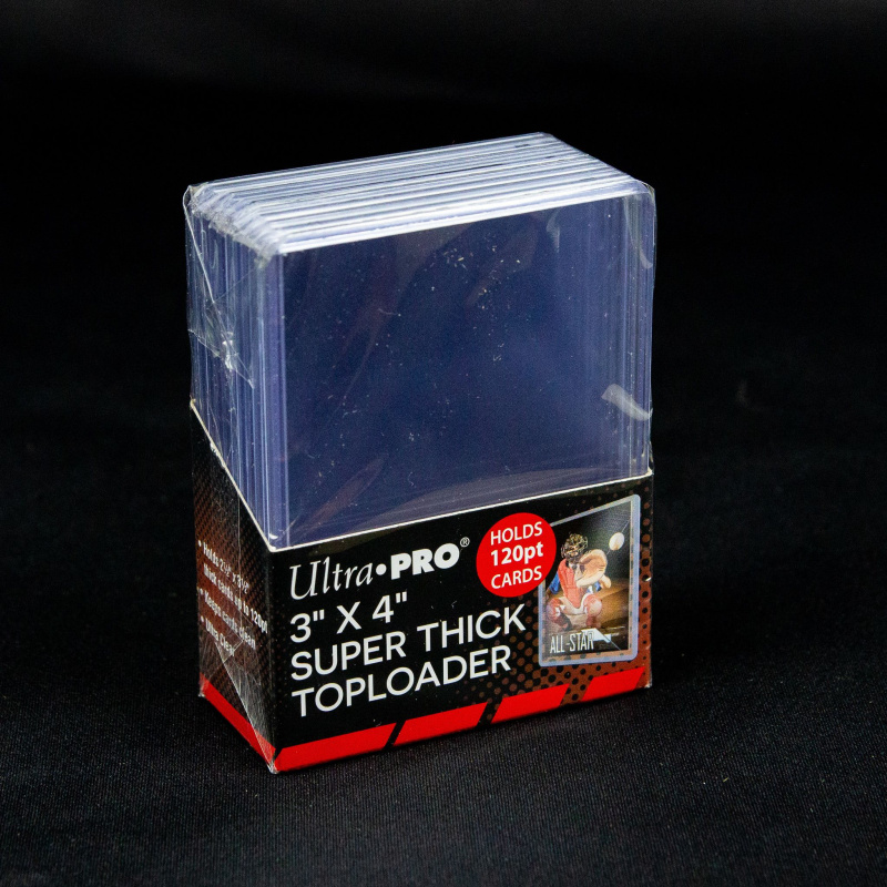 Toploader Ultra Pro 3x4 Super Thick 120PT Toploaders - 10 ks