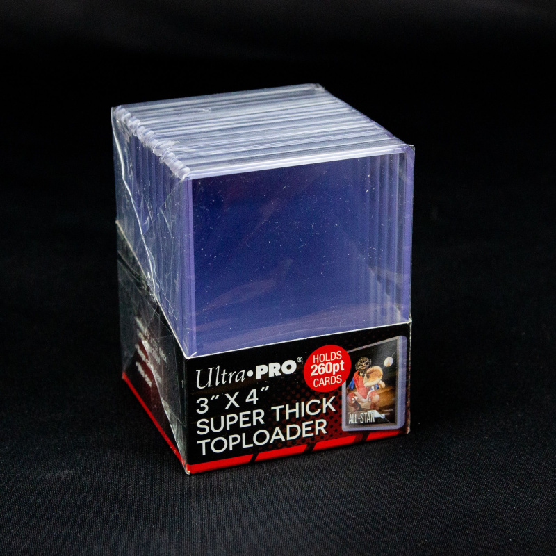 Toploader Ultra Pro 3x4 Super Thick 260PT Toploaders - 10 ks