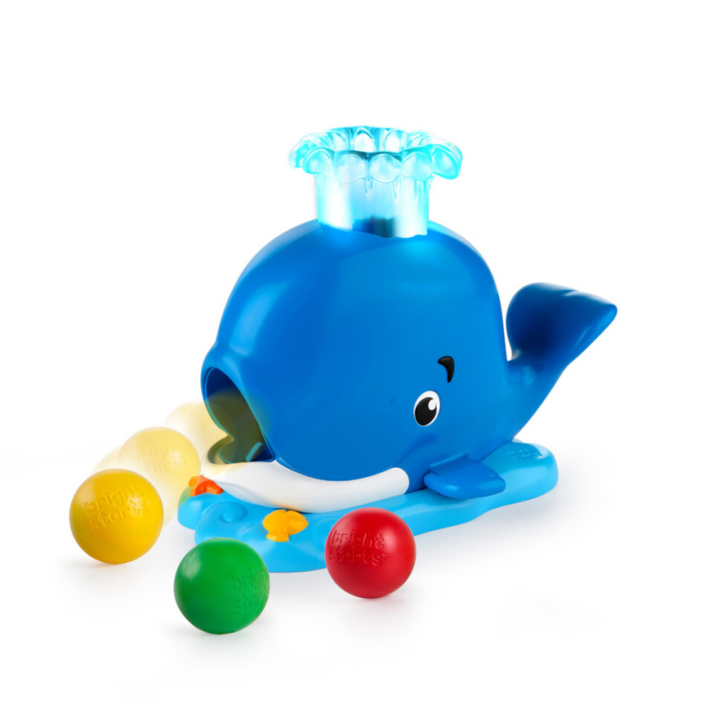 Bright Starts Whale Popper hudební hračka 6m+ 1 ks
