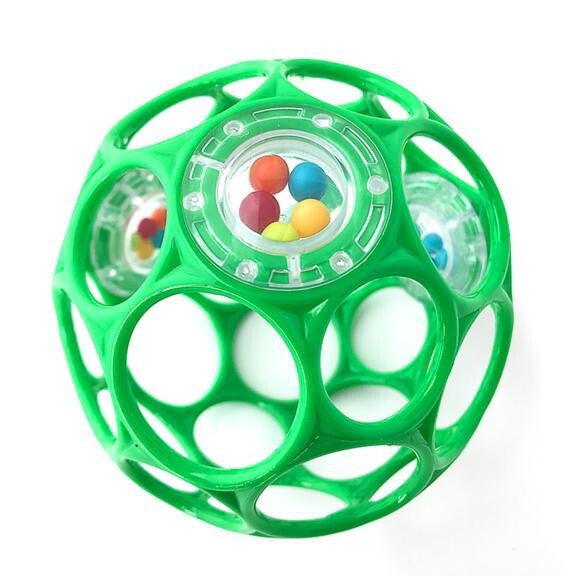 Oball Rattle chrastítko 0 m+ Seafoam 1 ks