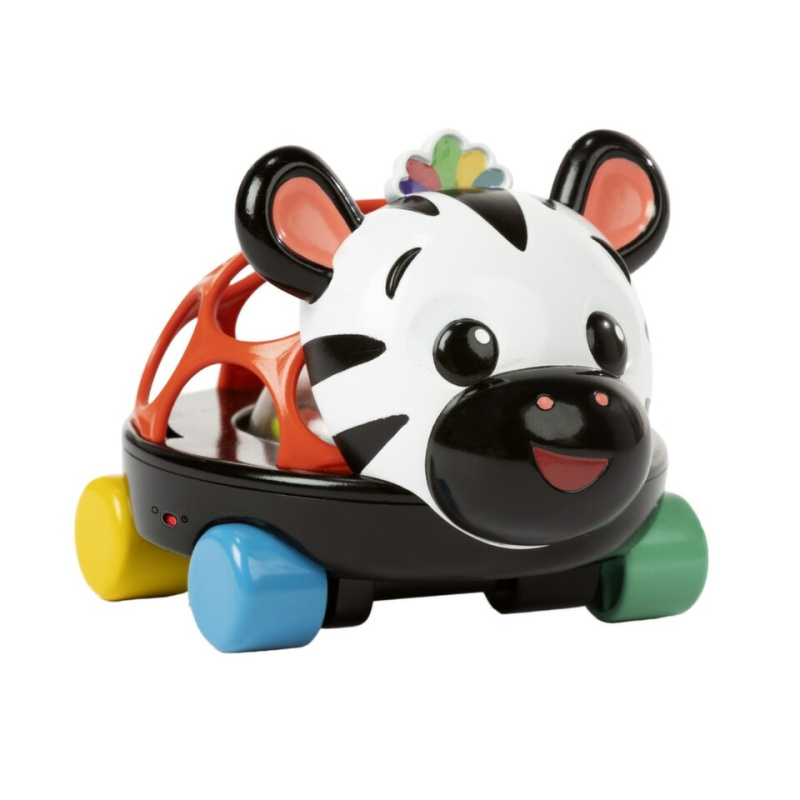 Baby Einstein Zen the Zebra™ Curious Car autíčko s chrastítkem 3 m+ 1 ks
