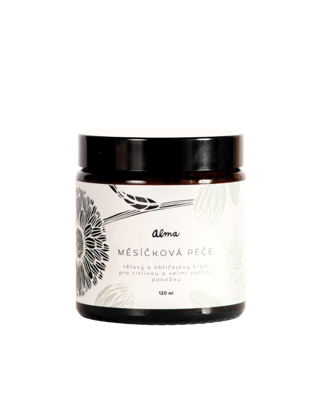 Alma Tělový a pleťový krém Měsíčková péče 120 ml