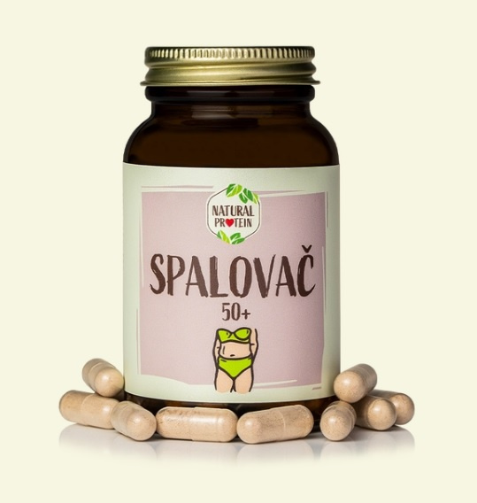 Natural Protein Spalovač tuků 50+, Natural Protein, 60 kapslí