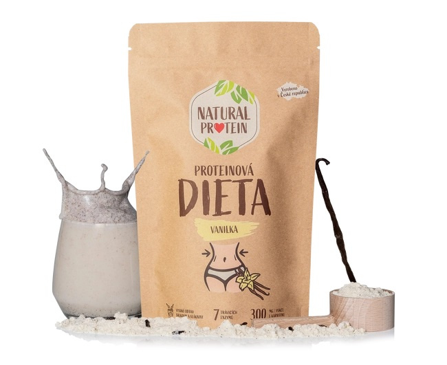 Natural Protein Proteinová dieta- vanilka, 350g