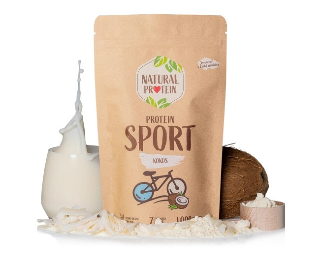 Natural Protein Sport- kokos, 350g