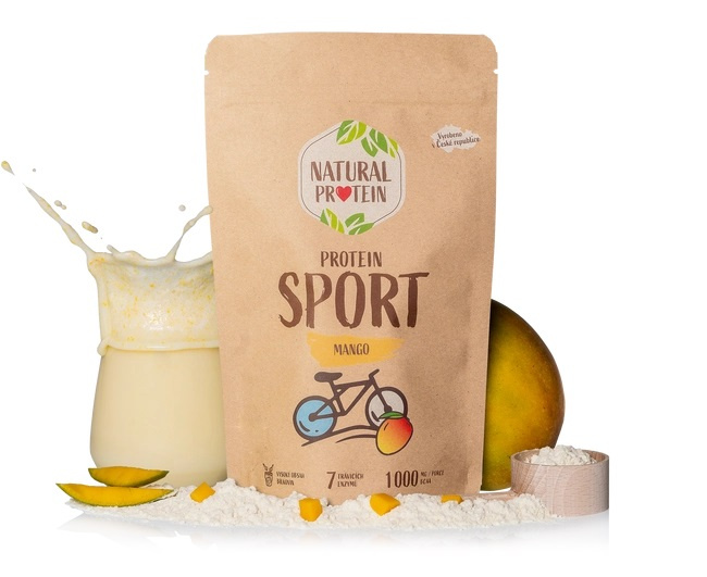 Natural Protein Sport- mango, 350g