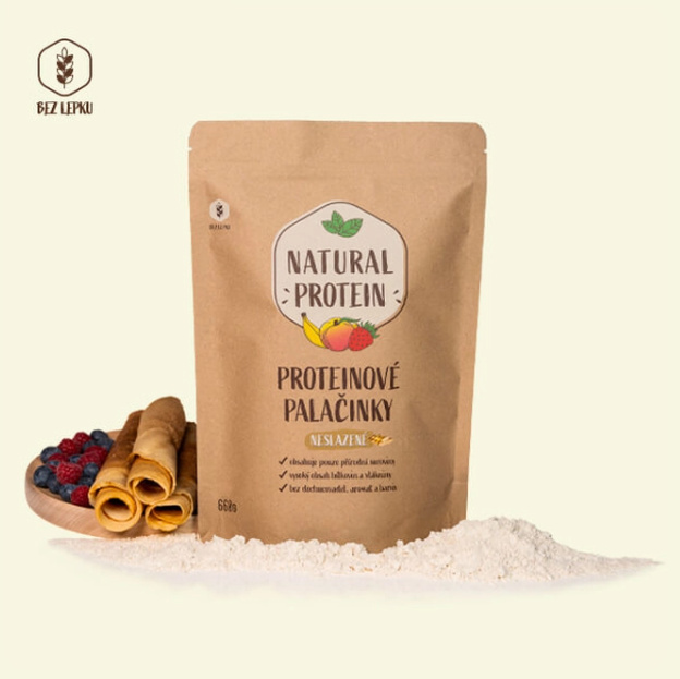 Natural Protein Proteinové palačinky neslazené, 660g
