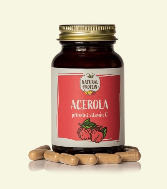 Natural Protein Acerola, Natural Protein, 60 kapslí