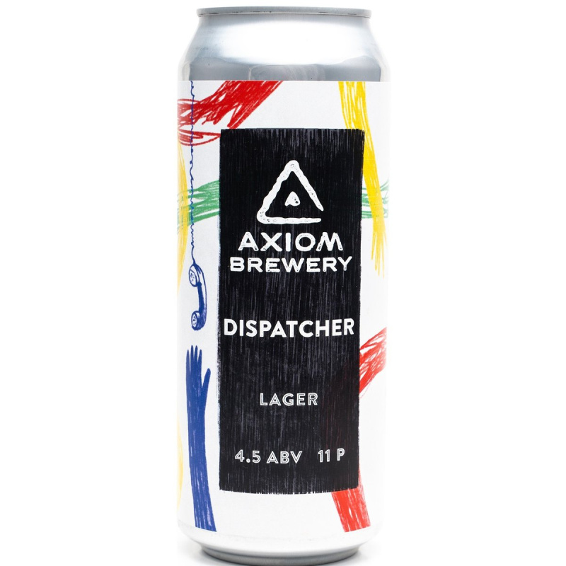 Axiom Brewery Dispatcher Pivo plech