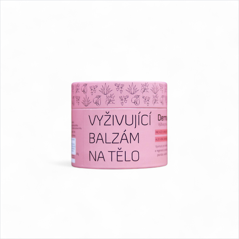 DermaFood MAXI Vyživující balzám na tělo - Ekzém a suchá pokožka, 140 g
