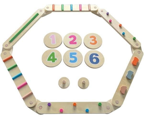 2Kids Toys Dřevěná balanční stezka