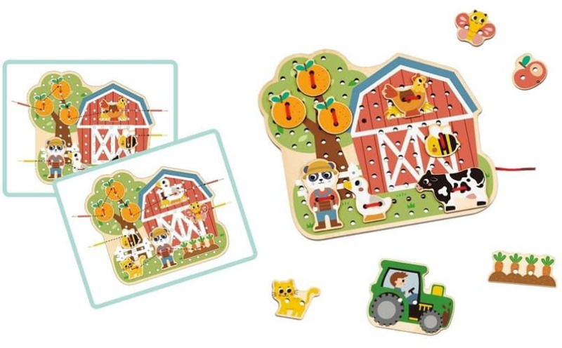 2Kids Toys Provlékací hra Farma
