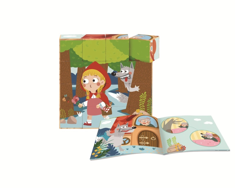 Kostky Červená karkulka 2Kids Toys