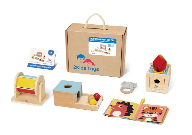 Montessori sada hraček pro děti od 5 měsíců