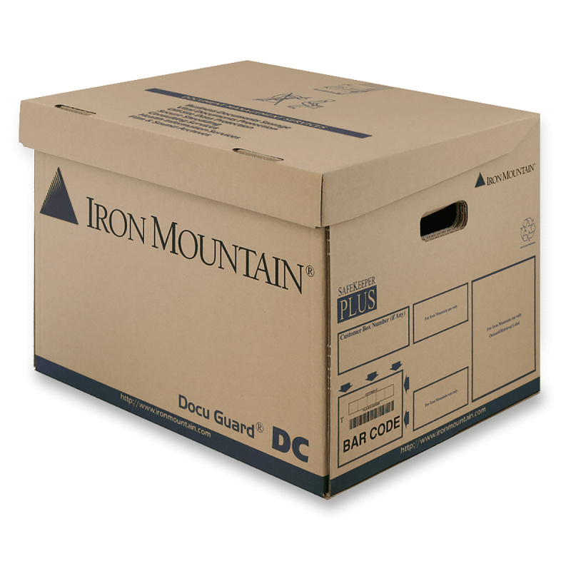 Iron Mountain DG/01A - archivační krabice