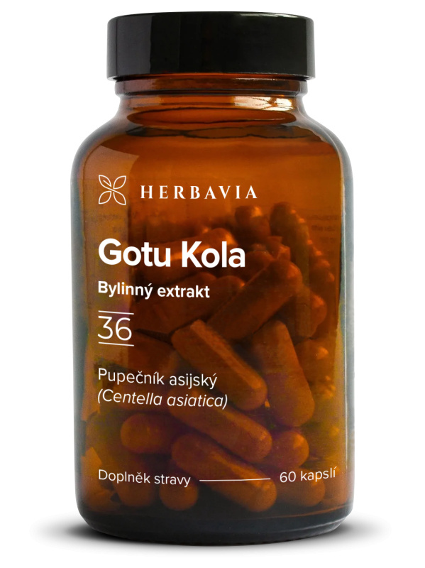 Herbavia Gotu Kola, 60 kapslí