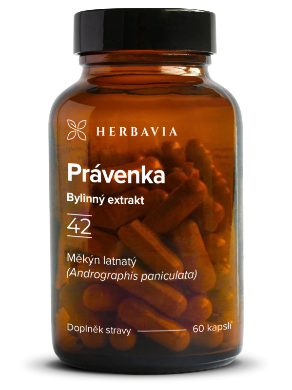 Herbavia Právenka, 60 kapslí