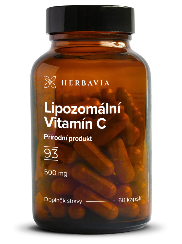 Herbavia Lipozomální Vitamín C, 60 kapslí
